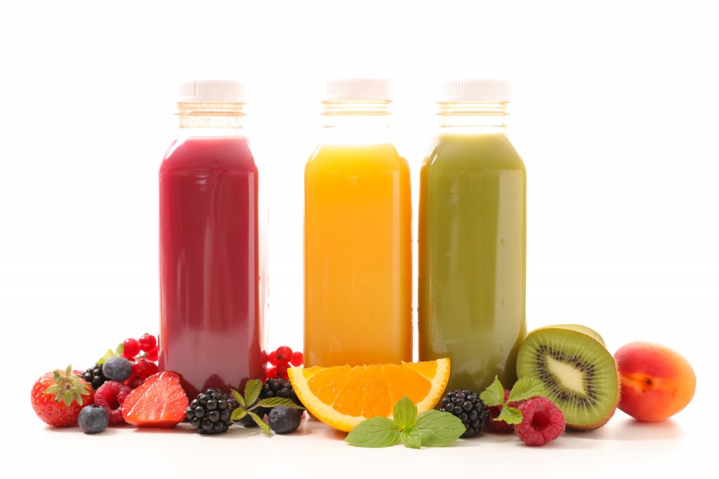 Different fruit smoothies for people on diet