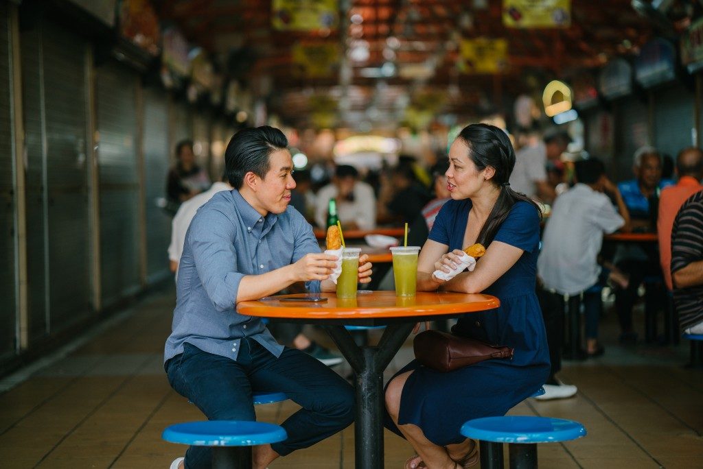 Couple dating